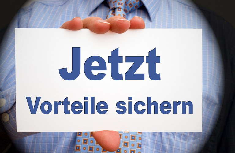 Vorteile sichern