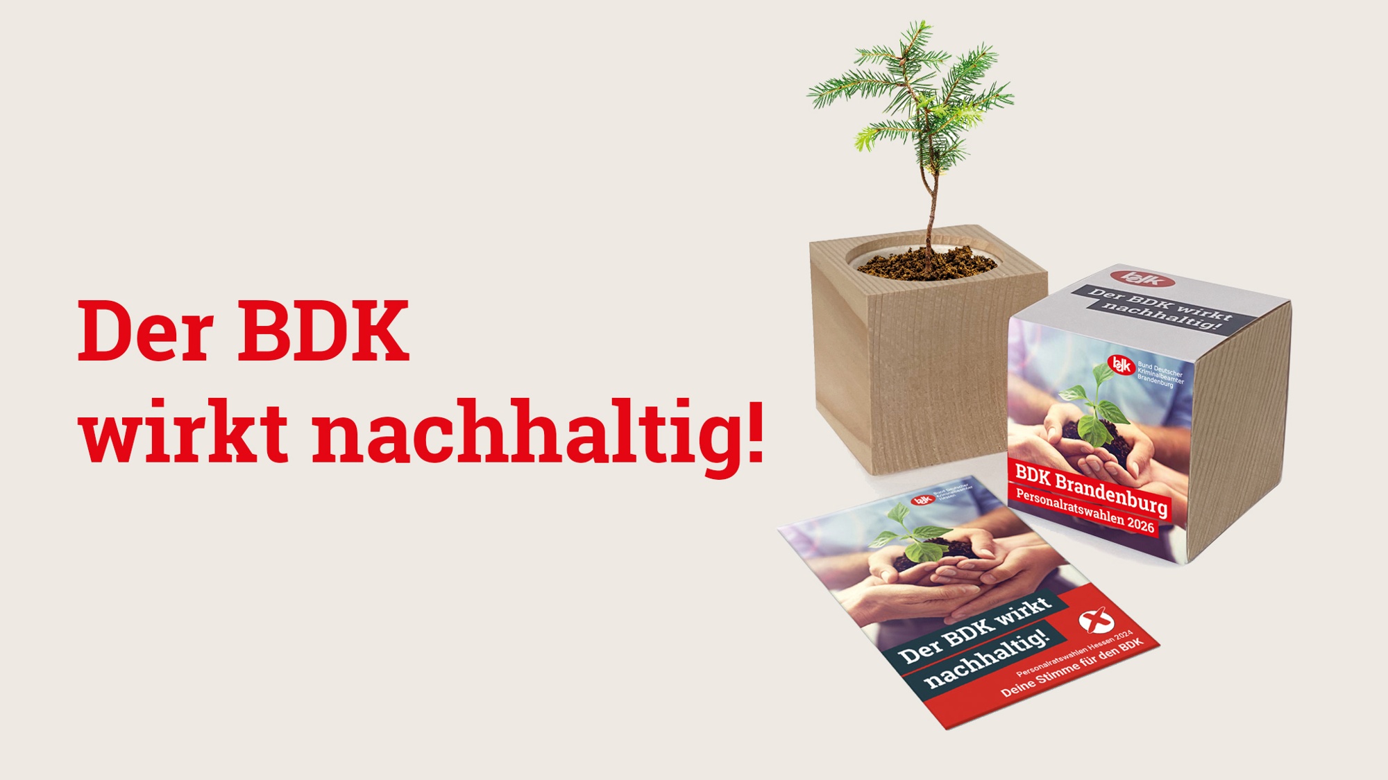 Der BDK wirkt nachhaltig