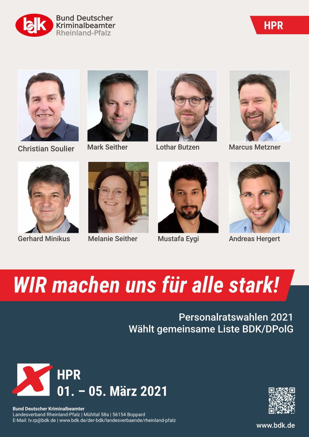 HPR Kandidaten des BDK