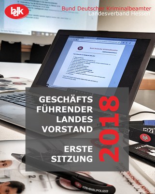 Geschäftsführender Landesvorstand Hessen: 1. Sitzung 2018 Geschäftsführender Landesvorstand Hessen: 1. Sitzung 2018