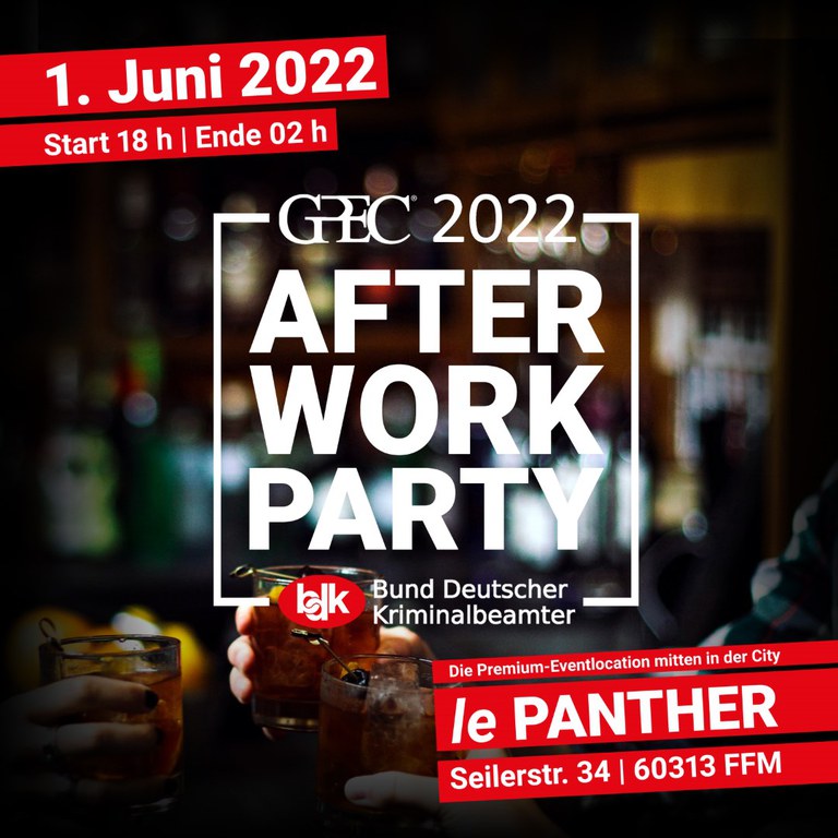 After-Work-Party zur GPEC® 2022