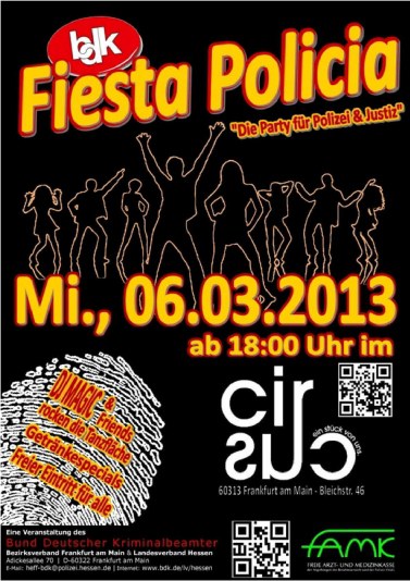 AfterWorkParty am Mi., 06.03.13, in Frankfurt am Main
