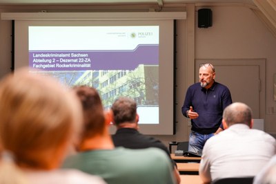 AG Kriminalistik – Fachvortrag zur Rockerkriminalität stieß auf große Resonanz