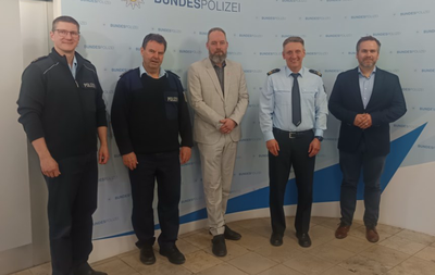 Austausch mit der Bundespolizeidirektion München zur Stärkung der Kriminalitätsbekämpfung