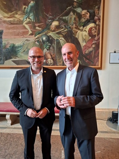 BDK Bayern beim Staatsminister Dr. Fabian Mehring