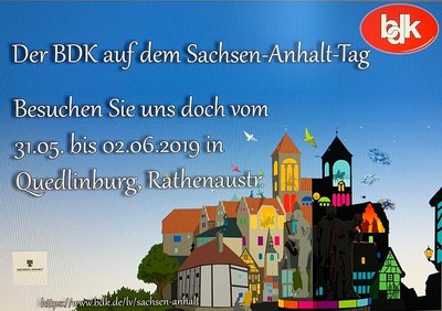 BDK beim Sachsen-Anhalt Tag 2019 in Quedlinburg BDK beim Sachsen-Anhalt Tag 2019 in Quedlinburg