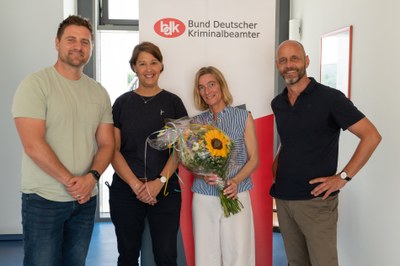 BDK Essen/Mülheim begrüßt sein 100. Mitglied BDK Essen/Mülheim begrüßt sein 100. Mitglied