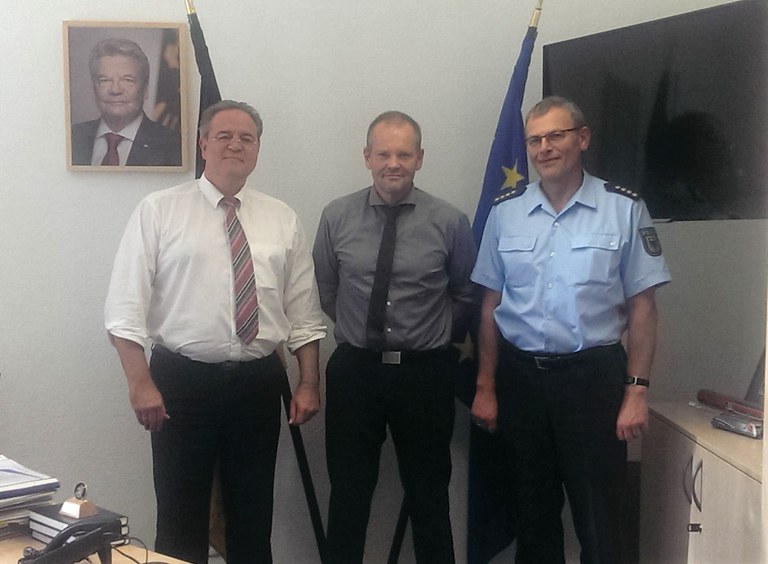 BDK BPOL im Gespräch mit Präsident Dr. Romann BDK BPOL im Gespräch mit Präsident Dr. Romann