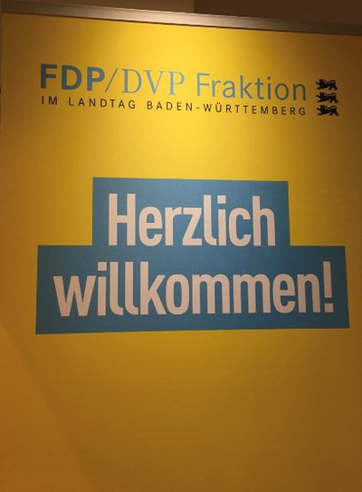 BDK BW vor Ort - Bürgerempfang der FDP/DVP-Landtagsfraktion