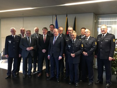 BDK BW vor Ort - Sieben Urkunden im Innenministerium BDK BW vor Ort - Sieben Urkunden im Innenministerium