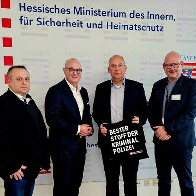 BDK Hessen im Gespräch mit dem neuen hessischen Innenminister