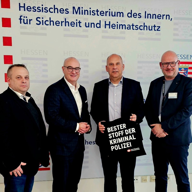BDK Hessen im Gespräch mit dem neuen hessischen Innenminister BDK Hessen im Gespräch mit dem neuen hessischen Innenminister