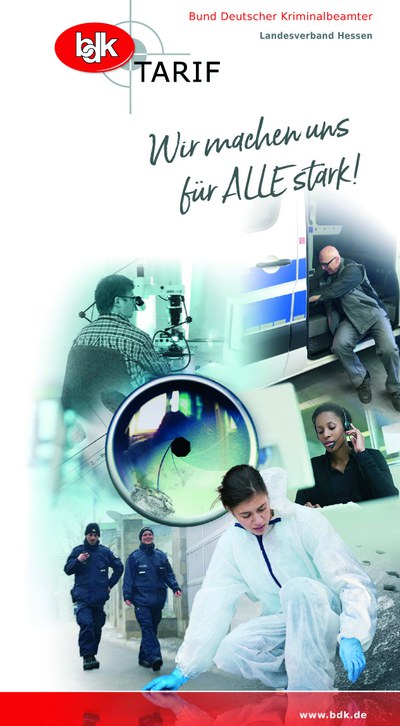 BDK Hessen: Neuer Flyer für den Tarifbereich & Aktion "Schnuppermitgliedschaft" 
