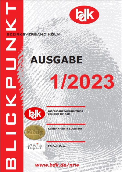 BDK Köln, Ausgabe Blickpunkt 1-2023