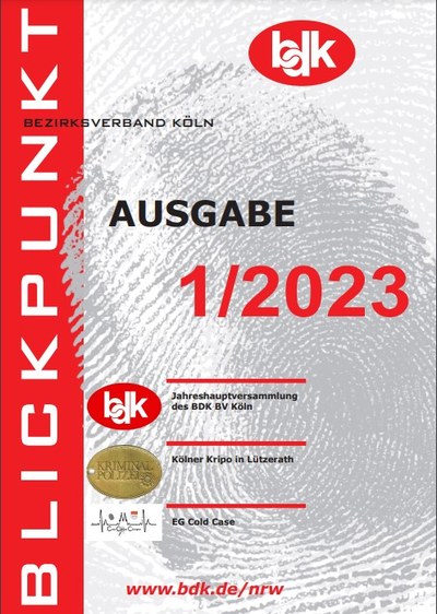 BDK Köln, Ausgabe Blickpunkt 1-2023 BDK Köln, Ausgabe Blickpunkt 1-2023