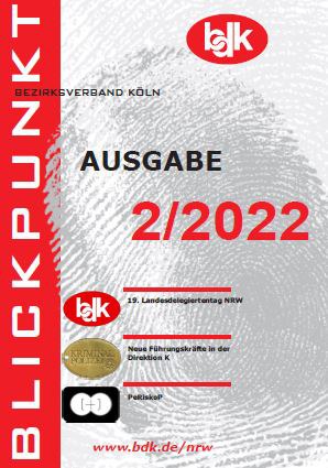 BDK Köln Blickpunkt 2-2022