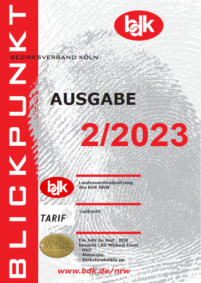 BDK Köln Blickpunkt 2-2023