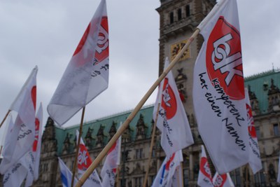 BDK Landesverband Hamburg: Aufruf zur gemeinsamen Protestaktion und zur Beteiligung am Warnstreik! 