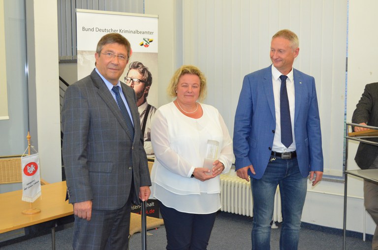 BDK Sachsen- Anhalt hat den Kriminal- Kater- Award 2019 vergeben