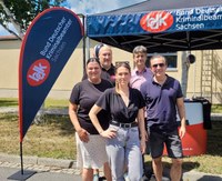 BDK Sachsen beim Hoffest des Landeskriminalamt Sachsen