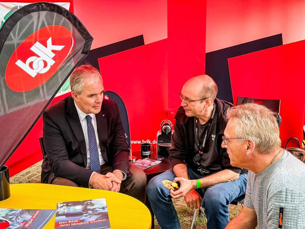 Burkard Dregger zum Gespräch beim BDK