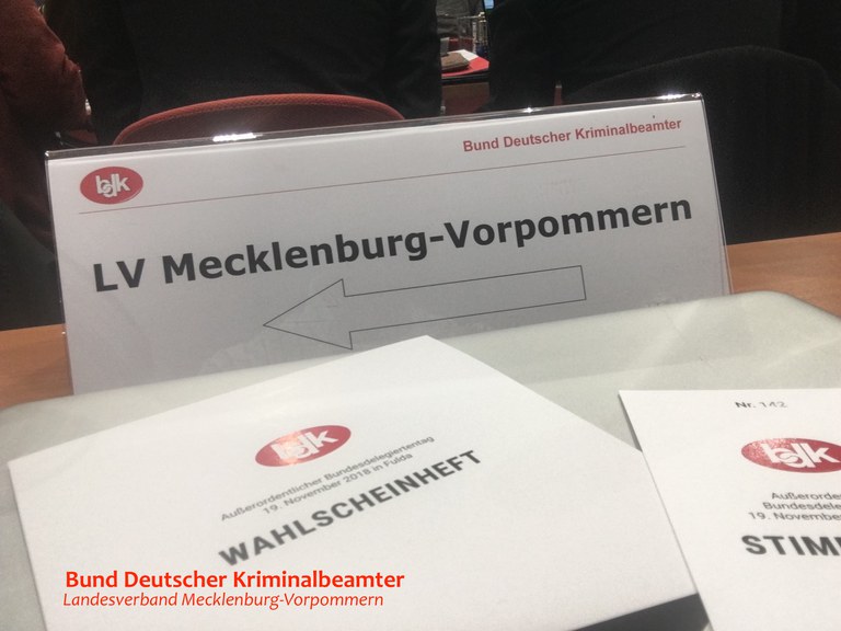 Bericht zum außerordentlichen Bundesdelegiertentag (BDT) in Fulda Bericht zum außerordentlichen Bundesdelegiertentag (BDT) in Fulda