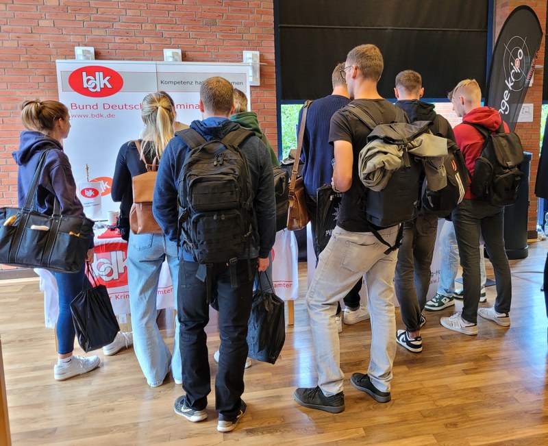 Ansturm auf den BDK-Stand