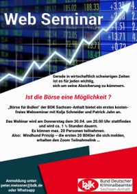 Ist die Börse eine Möglichkeit ?
