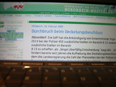 An Dreistigkeit nicht zu überbieten - GdP gefährdet Stellenzuwachs A12/A13 An Dreistigkeit nicht zu überbieten - GdP gefährdet Stellenzuwachs A12/A13