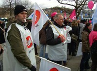 BDK beim Stuttgarter Protestmarsch