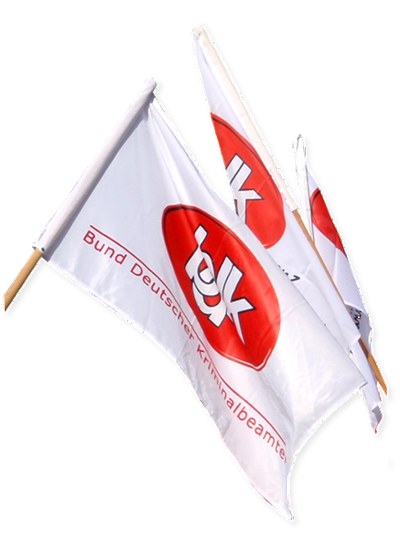 BDK zeigt Flagge
