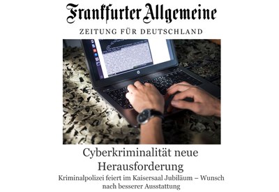 Cyberkriminalität neue Herausforderung - Kriminalpolizei feiert im Kaisersaal Jubiläum – Wunsch nach besserer Ausstattung Cyberkriminalität neue Herausforderung - Kriminalpolizei feiert im Kaisersaal Jubiläum – Wunsch nach besserer Ausstattung
