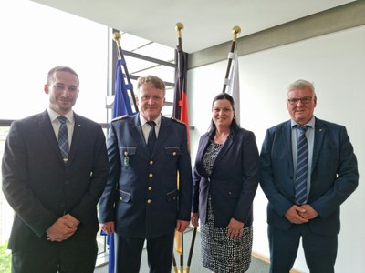 Der BDK im Gespräch mit dem Landespolizeipräsidenten Der BDK im Gespräch mit dem Landespolizeipräsidenten