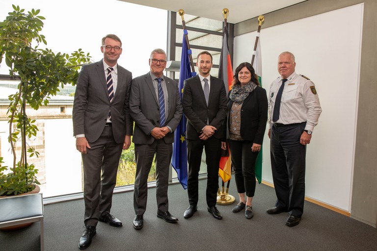 Der BDK Sachsen im Gespräch im Sächsischen Staatsministerium des Innern Der BDK Sachsen im Gespräch im Sächsischen Staatsministerium des Innern