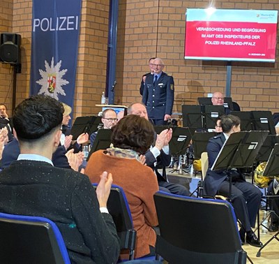 Der Inspekteur der Polizei Rheinland-Pfalz geht in Ruhestand