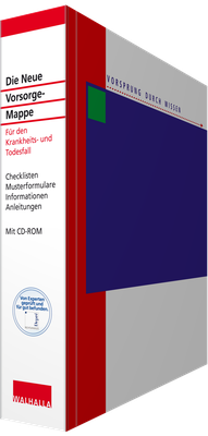 Die neue Vorsorgemappe Die neue Vorsorgemappe