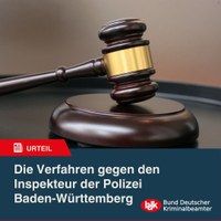 Die Verfahren gegen den Inspekteur der Polizei Baden-Württemberg