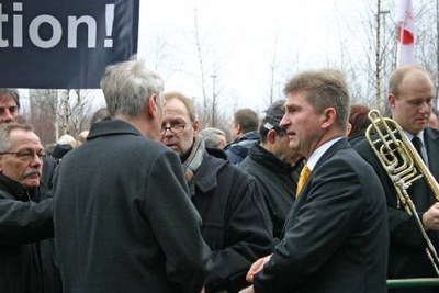 Eindrucksvoller Protest beim Neujahrsempfang der FDP NRW