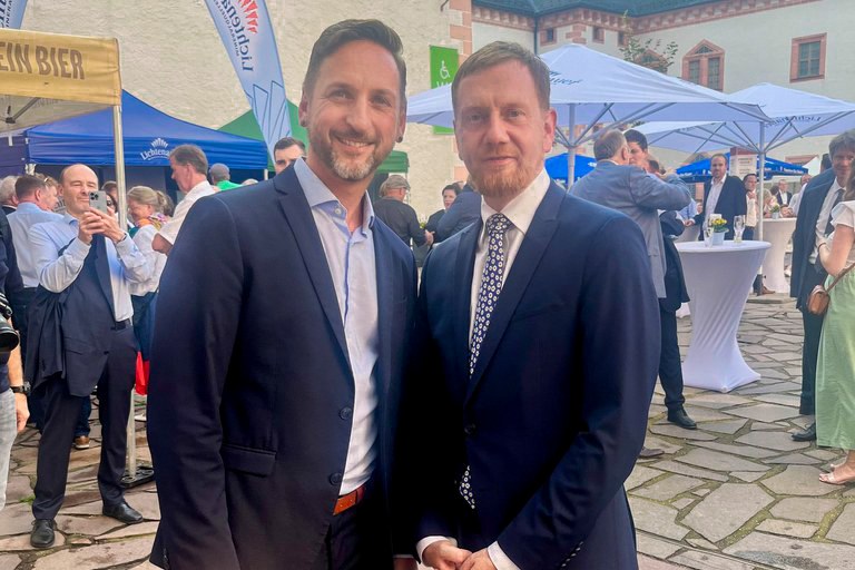 Einladung des Ministerpräsidenten zum Sommerfest auf Schloss Augustusburg