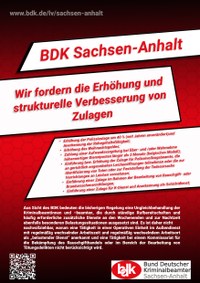 Erhöhung von Zulagen für die Polizei
