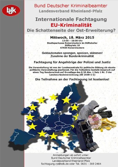 EU Fachtagung - 18.03.2015 Kaiserslautern
