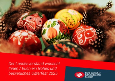 Frohe Ostern – Gemeinsam für Sicherheit auch an den Feiertagen