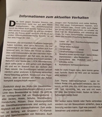 „Frühjahrsputz“ bei Gewalttätern?