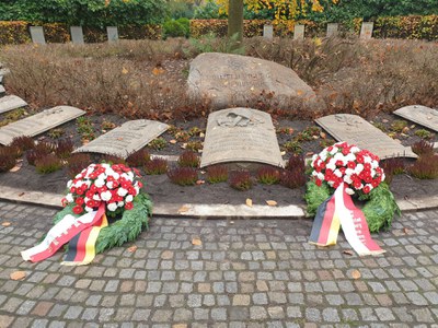 Gedenkfeier für die im Dienst ums Leben gekommenen Polizeibeamten der Polizei Hamburg