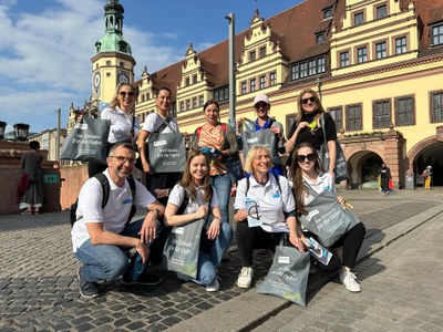 Gemeinsame Aktion des Weissen Ring und BDK Sachsen gegen Fahrraddiebstahl Gemeinsame Aktion des Weissen Ring und BDK Sachsen gegen Fahrraddiebstahl