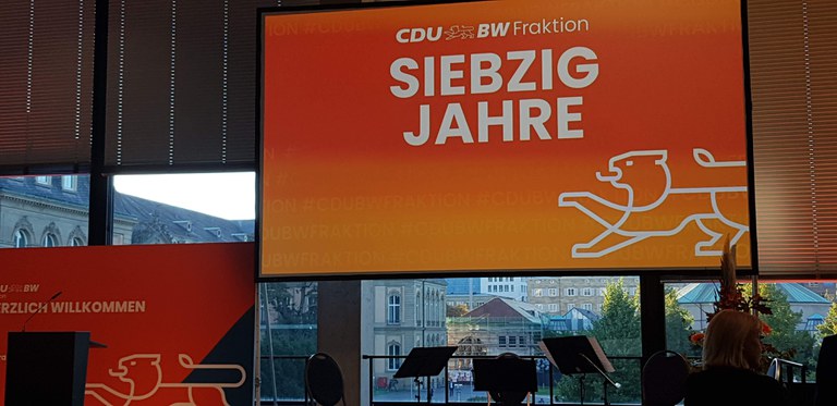 Glückwunsch zum 70. Jubiläum der CDU Fraktion Glückwunsch zum 70. Jubiläum der CDU Fraktion