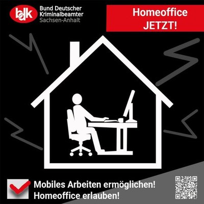 BDK fordert Ausbau der Homeoffice- Möglichkeiten bei der Kripo BDK fordert Ausbau der Homeoffice- Möglichkeiten bei der Kripo
