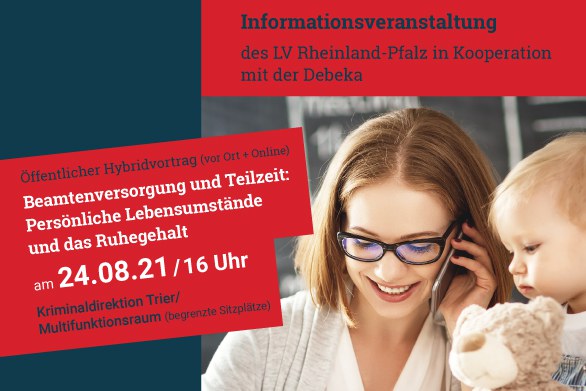 Hybridveranstaltung Debeka und BDK - Thema: Versorgungsansprüche im öffentlichen Dienst Hybridveranstaltung Debeka und BDK - Thema: Versorgungsansprüche im öffentlichen Dienst