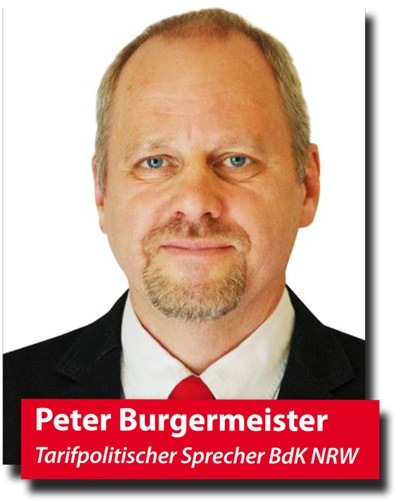 Ihr Kandidat des BDK Tarif: Peter Burgermeister 