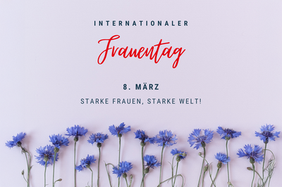 Internationaler Frauentag - Lasst uns unser Handeln beschleunigen! Internationaler Frauentag - Lasst uns unser Handeln beschleunigen!